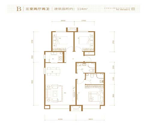 金麟府·金隅学府3室2厅2卫