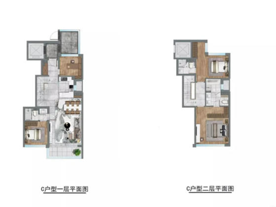 中海首开拾光里户型图