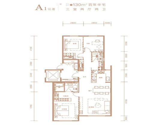 西山上品湾MOMA户型图