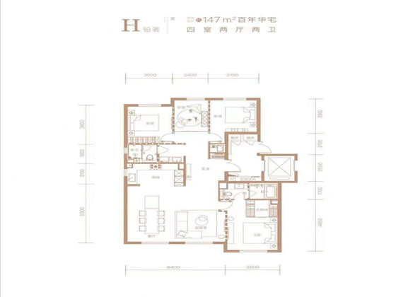 西山上品湾MOMA户型图