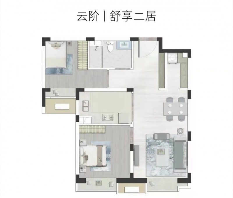 北清云际户型图